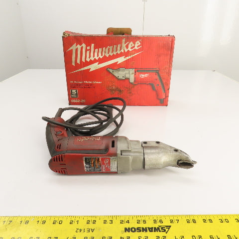 Milwaukee 6852-20 18 GA Corded Metal Shear 120V 0-2850SPM Tested
