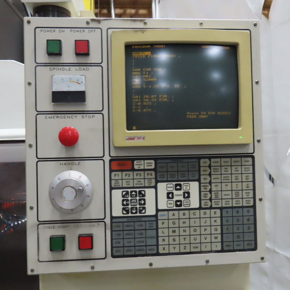Haas VF-0 208-230V 3Ph 3 Axis Vertical Machining CNC 16 Tool ATC Low 1560Hrs.
