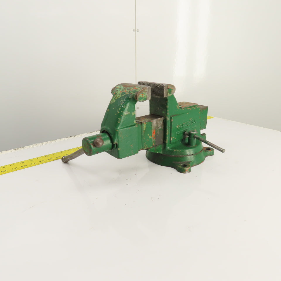 Columbian Machinist Swivel Base Bench Vise 4" Jaws 7-1/2" Open USA Made