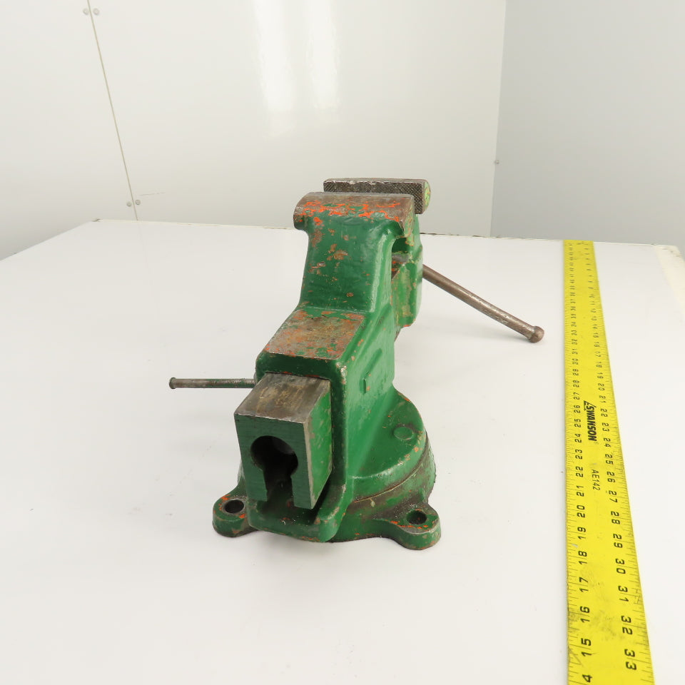 Columbian Machinist Swivel Base Bench Vise 4" Jaws 7-1/2" Open USA Made