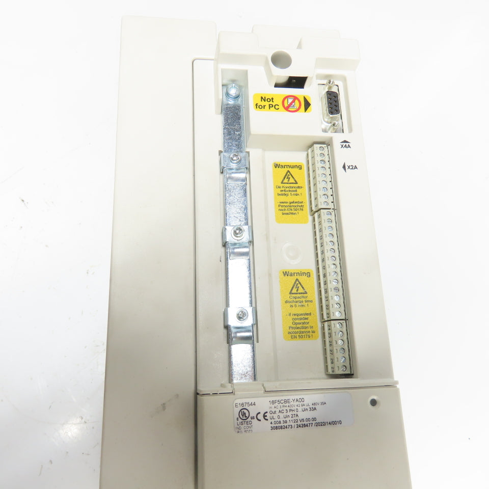 Homag 16F5CBE-YA00 4.008.39.1122 Drive 3Ph 400-480V Input 0-599Hz 23kVA Output