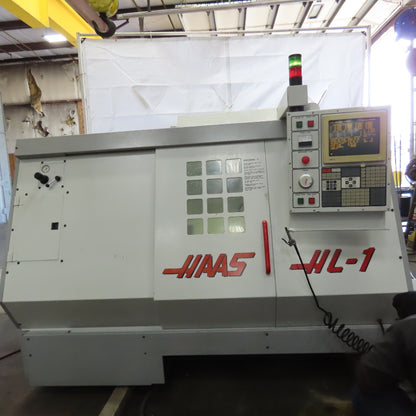 Haas HL-1 208/230V 3Ph CNC Lathe 10 Tool Turret Very Low Hours 416 Spindle Hours