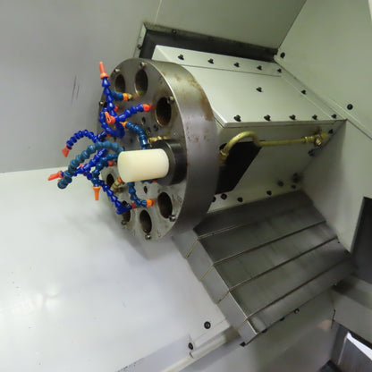 Haas HL-1 208/230V 3Ph CNC Lathe 10 Tool Turret Very Low Hours 416 Spindle Hours
