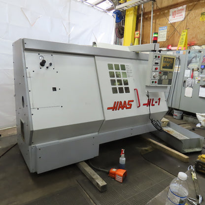Haas HL-1 208/230V 3Ph CNC Lathe 10 Tool Turret Very Low Hours 416 Spindle Hours
