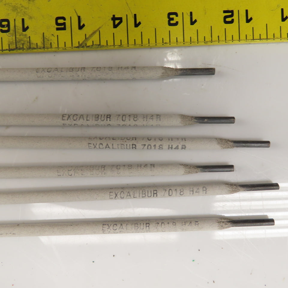 Lincoln ED028281 7018MR Excalibur Welding Electrode Rods 1/8" x 14" 35 Lbs.