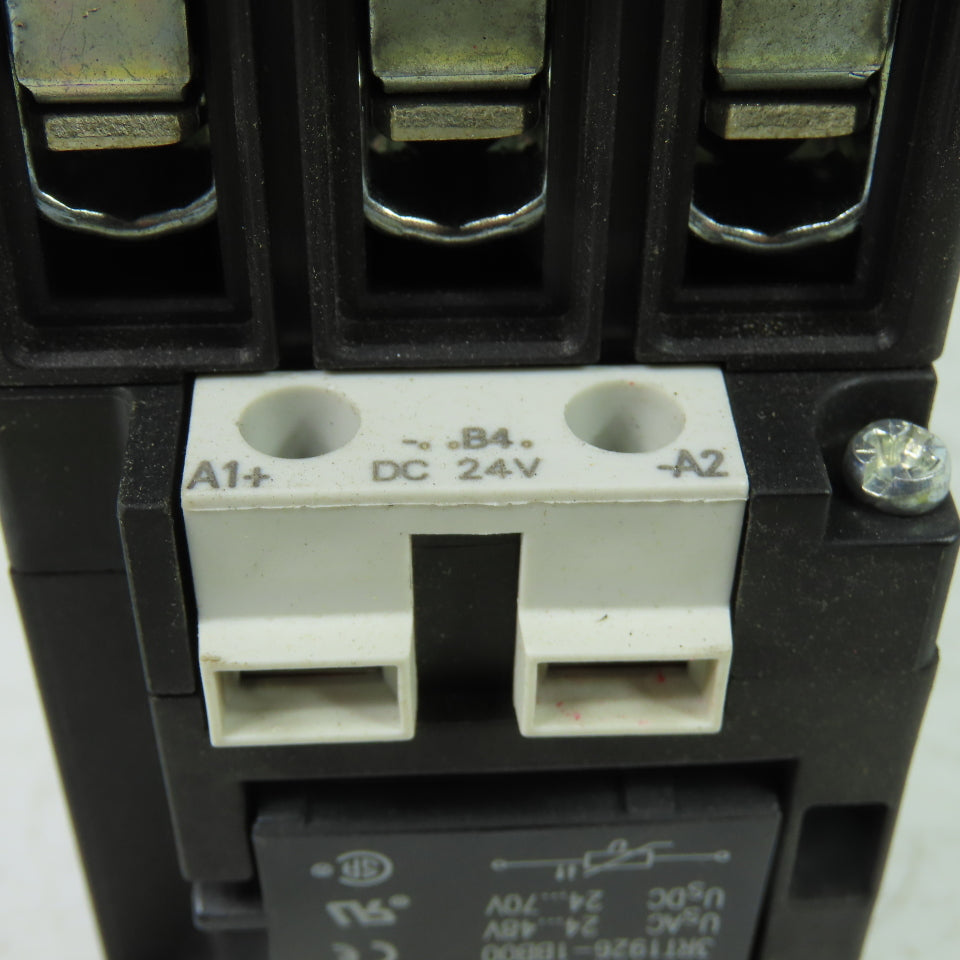 Siemens 3RT1035-1B..0 Sirius 40HP 3Ph 600VAC Contactor 24VDC Coil