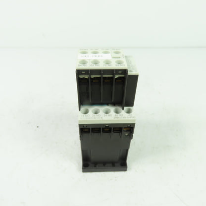 Siemens 3RT1140-1AP00 Sirius 10A 600VAC Contactor W/ 3RH1911-1GA22