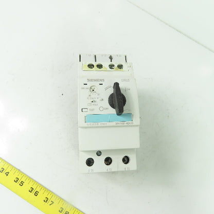 Siemens 3RV1031-4EA10 Sirius 30HP 3PH 600VAC Manual Motor Starter