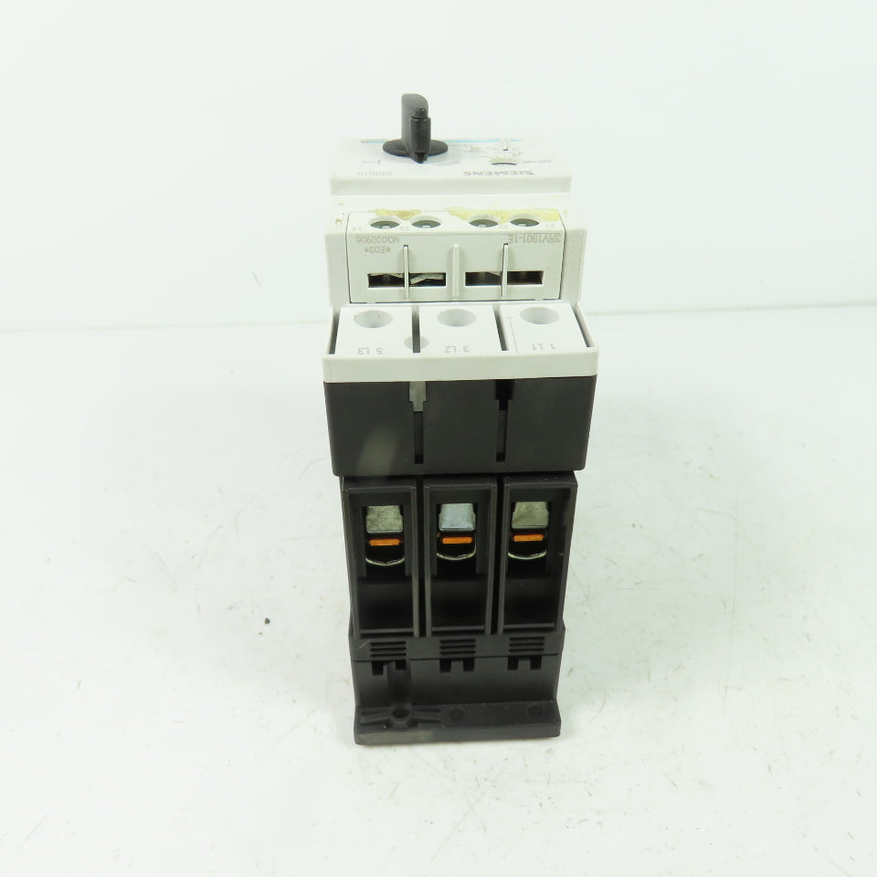 Siemens 3RV1031-4EA10 Sirius 30HP 3PH 600VAC Manual Motor Starter