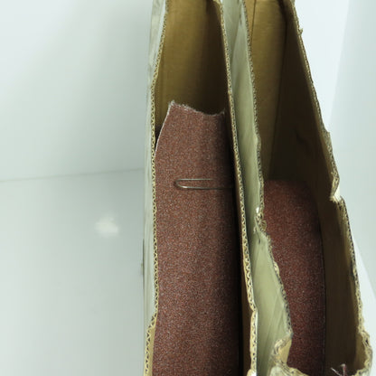 Superior Abrasives A009716 CCSR Sandpaper 1.5" Wide 80 Grit Lot/2 Partial Rolls