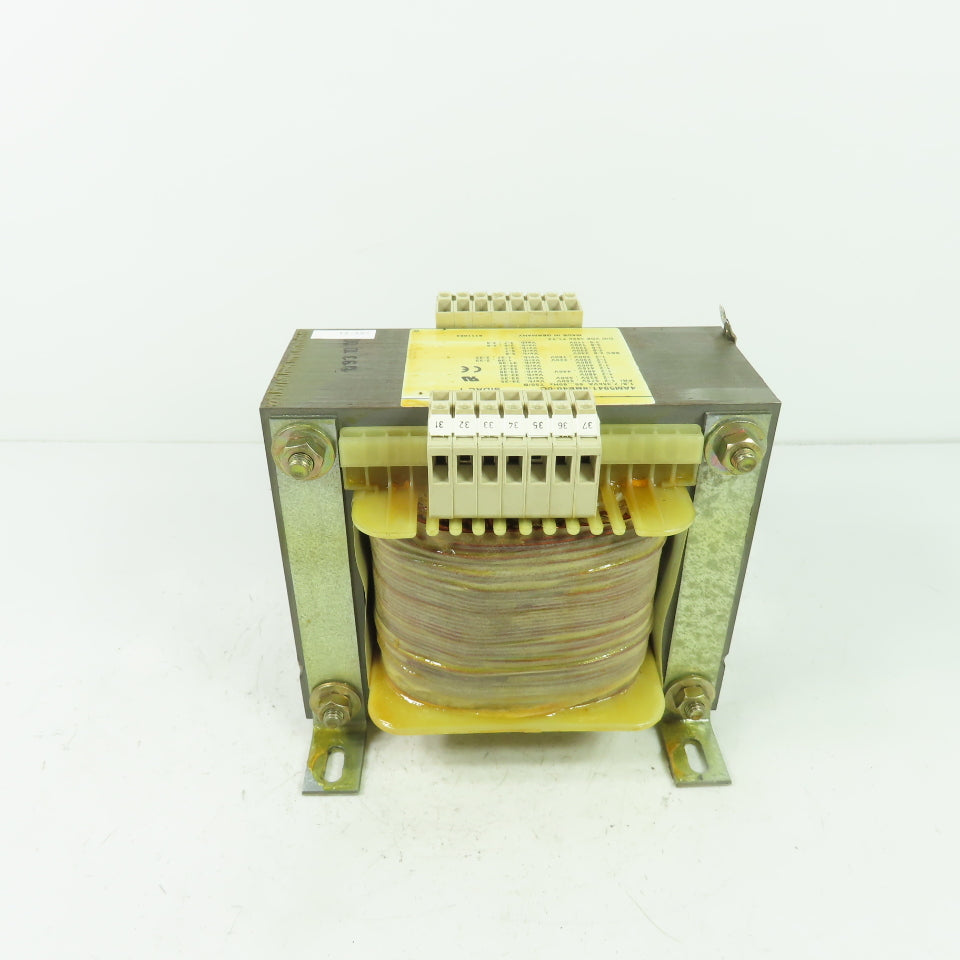 Siemens 4AM5941-8BE40-0C 7.35KVA Transformer 200/480/575V Pri 110/240V Sec