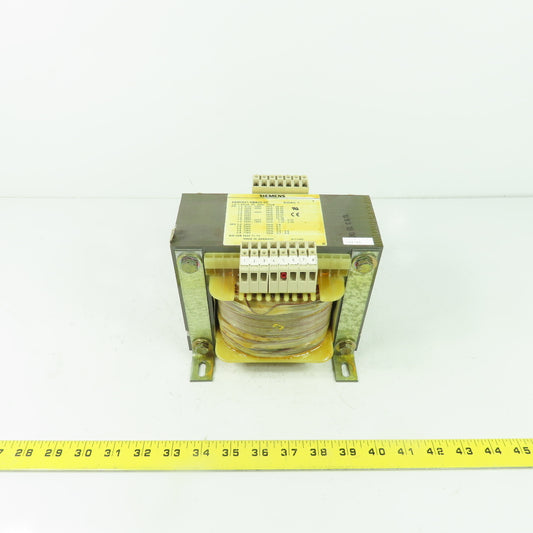 Siemens 4AM5941-8BE40-0C 7.35KVA Transformer 200/480/575V Pri 110/240V Sec