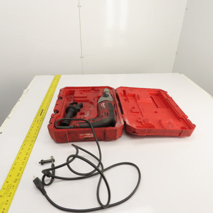 Milwaukee 5380-21 1/2" Corded Hammer Drill Kit 120V 1PH 0-1500/3500RPM W/ Case