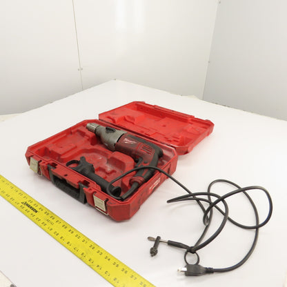 Milwaukee 5380-21 1/2" Corded Hammer Drill Kit 120V 1PH 0-1500/3500RPM W/ Case