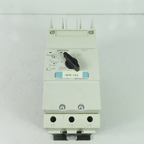 Siemens 3RV1042-4HA10 Circuit Breaker Starter Protector 600V 36-50A 3Ph 50HP