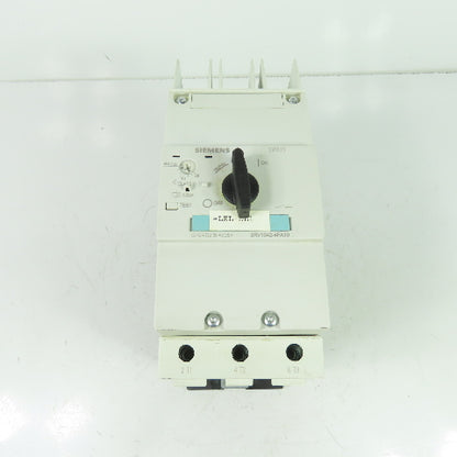 Siemens 3RV1042-4FA10 Motor Protection Circuit Breaker 600V 28-40A 3Ph 40HP