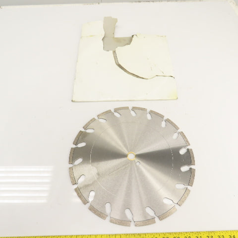 LBH14361E 492W 14" Diamond Edge Masonry Concrete Cutting Saw Blade 20mm Arbor