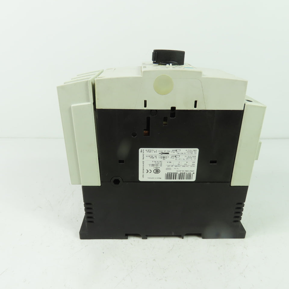 Siemens 3RV1042-4LA10 Motor Protection Circuit Breaker 600V 70-90A 3Ph 100HP