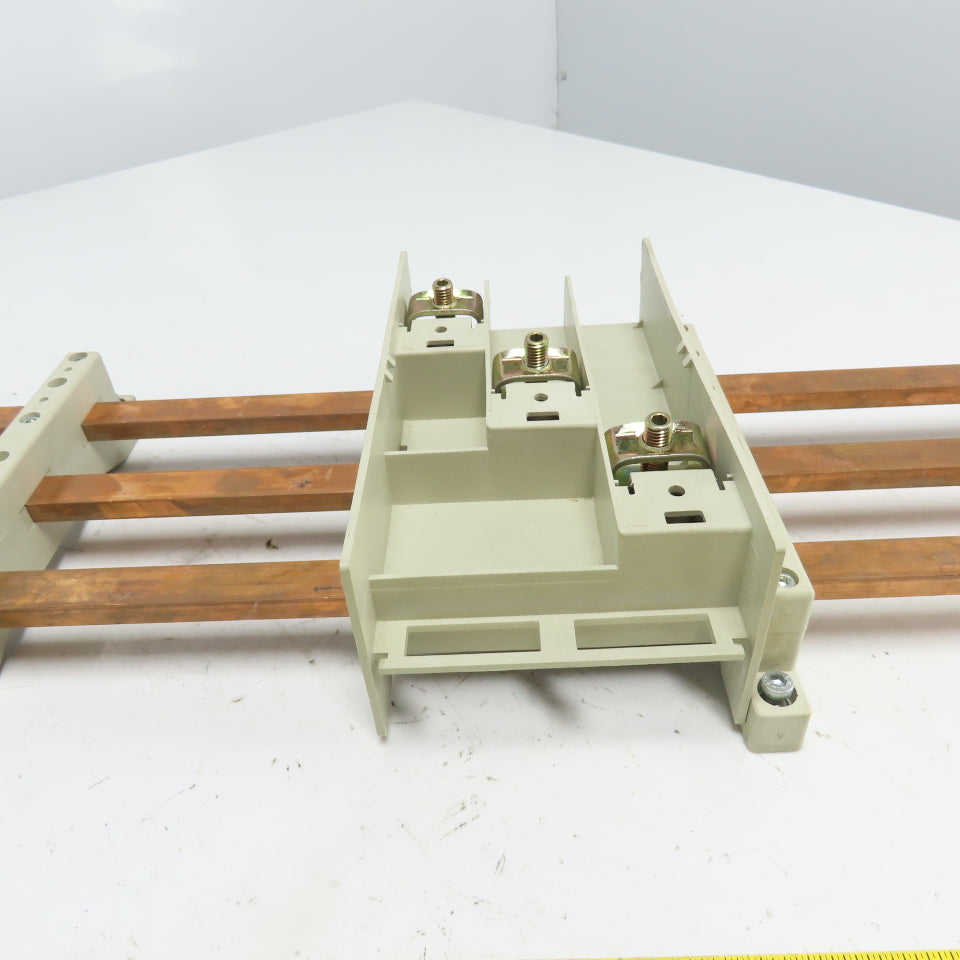 Rittal 3-Copper Bus Bar Assembly 89" OAL SV 3000 Holders
