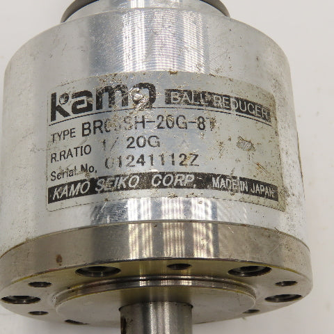 Kamo Seiko BR65SH-20G-8T 20:1 Ratio Ball Reducer Gear Head