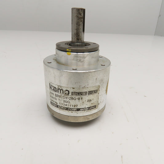Kamo Seiko BR65SH-20G-8T 20:1 Ratio Ball Reducer Gear Head