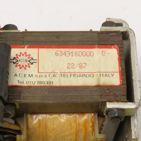 Marposs A.C.E.M 6349160000 D 6830188304 Circuit Board Transformer