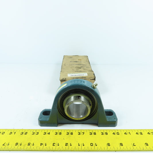 Dodge 123817 P2B-SC-112 2-Bolt Pillow Block Mounted Ball Bearing 1-3/4" Bore