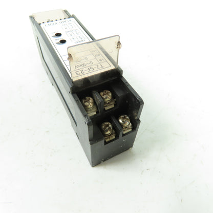Asahi Keiki TZ-5F-23 Isolator Transmitter Terminal 0-50mV In 0-10V Out