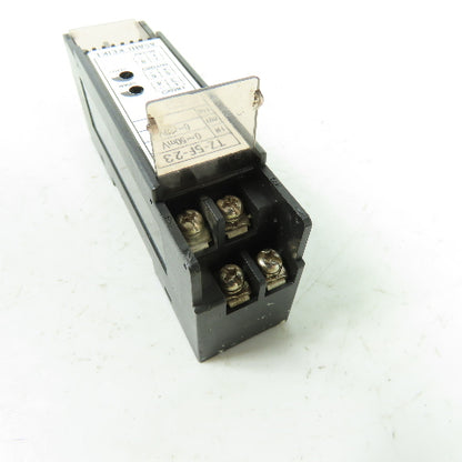 Asahi Keiki TZ-5F-23 Isolator Transmitter Terminal 0-50mV In 0-10V Out