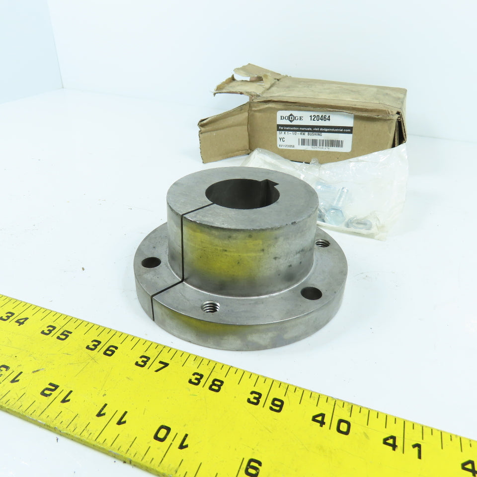 Dodge 120464 SF x 1-1/2-KW Quick Disconnect SF Bushing 1.5" Bore 4.62" Flange OD