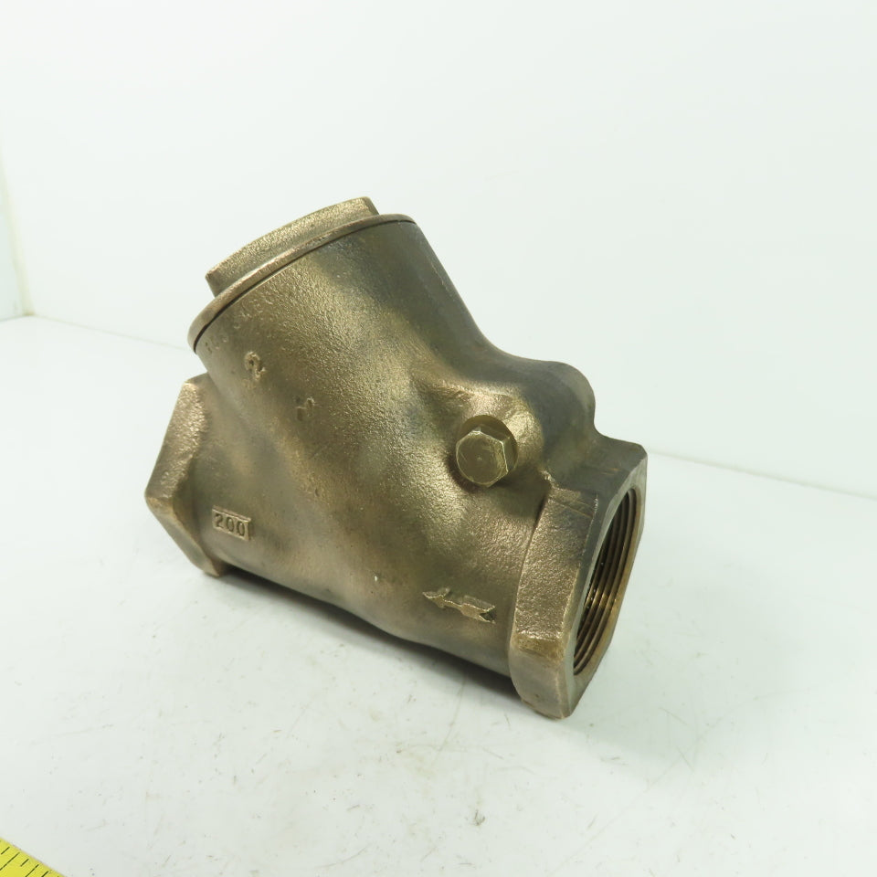 Walworth 2" Y Swing Check Valve