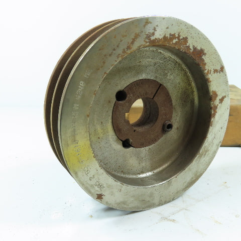 Dodge 118222 2A5.2B5.6-1610 Taper Lock 2-Groove Pulley V-Belt Sheave B Section