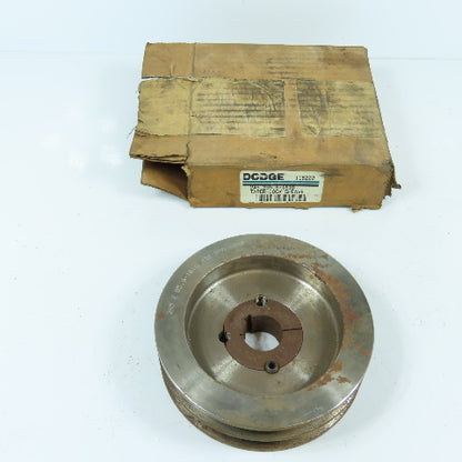 Dodge 118222 2A5.2B5.6-1610 Taper Lock 2-Groove Pulley V-Belt Sheave B Section