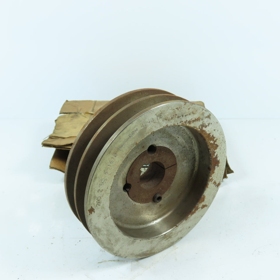 Dodge 118222 2A5.2B5.6-1610 Taper Lock 2-Groove Pulley V-Belt Sheave B Section