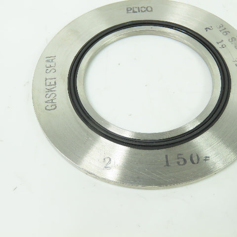 316 SS Viton Gasket Seal 2 19 92 No. 150 2 19 92 Lot Of 3