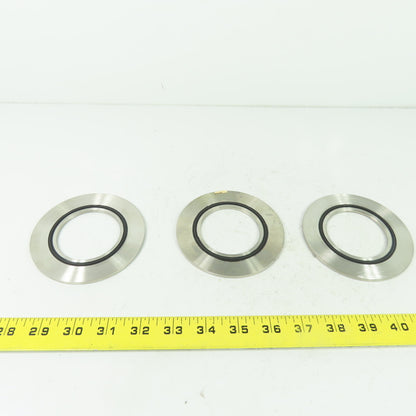316 SS Viton Gasket Seal 2 19 92 No. 150 2 19 92 Lot Of 3