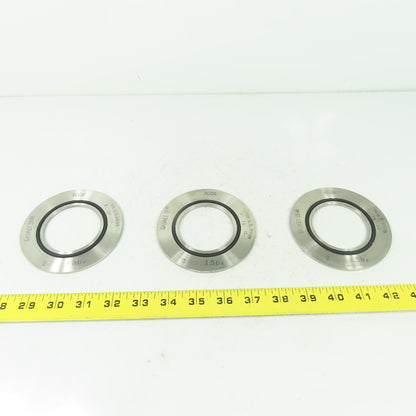 316 SS Viton Gasket Seal 2 19 92 No. 150 2 19 92 Lot Of 3