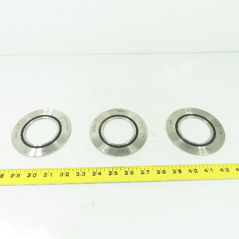 316 SS Viton Gasket Seal 2 19 92 No. 150 2 19 92 Lot Of 3