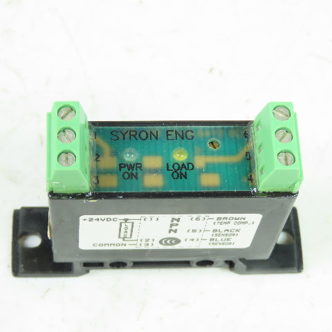 Syron SMR36005 M5 Nut Detector NPN Monitor 24VDC NEW
