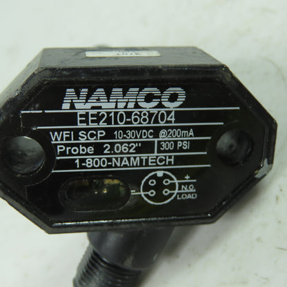 Namco EE210-68704 Cylindicator Proximity Sensor 10-30VDC 200Ma 2.062" Probe
