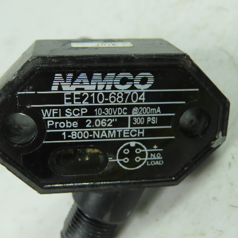 Namco EE210-68704 Cylindicator Proximity Sensor 10-30VDC 200Ma 2.062" Probe