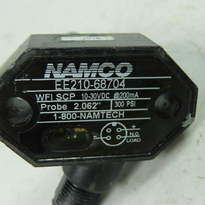 Namco EE210-68704 Cylindicator Proximity Sensor 10-30VDC 200Ma 2.062" Probe