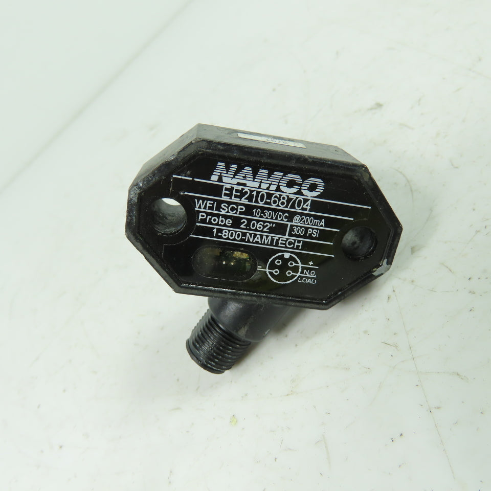 Namco EE210-68704 Cylindicator Proximity Sensor 10-30VDC 200Ma 2.062" Probe