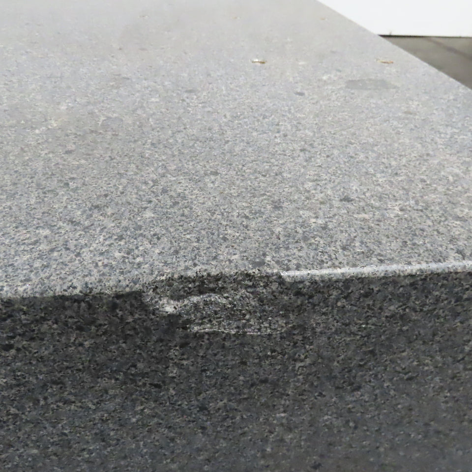 84" x 71" x 12" Thick Gray Granite Surface Plate Layout Jig Plate