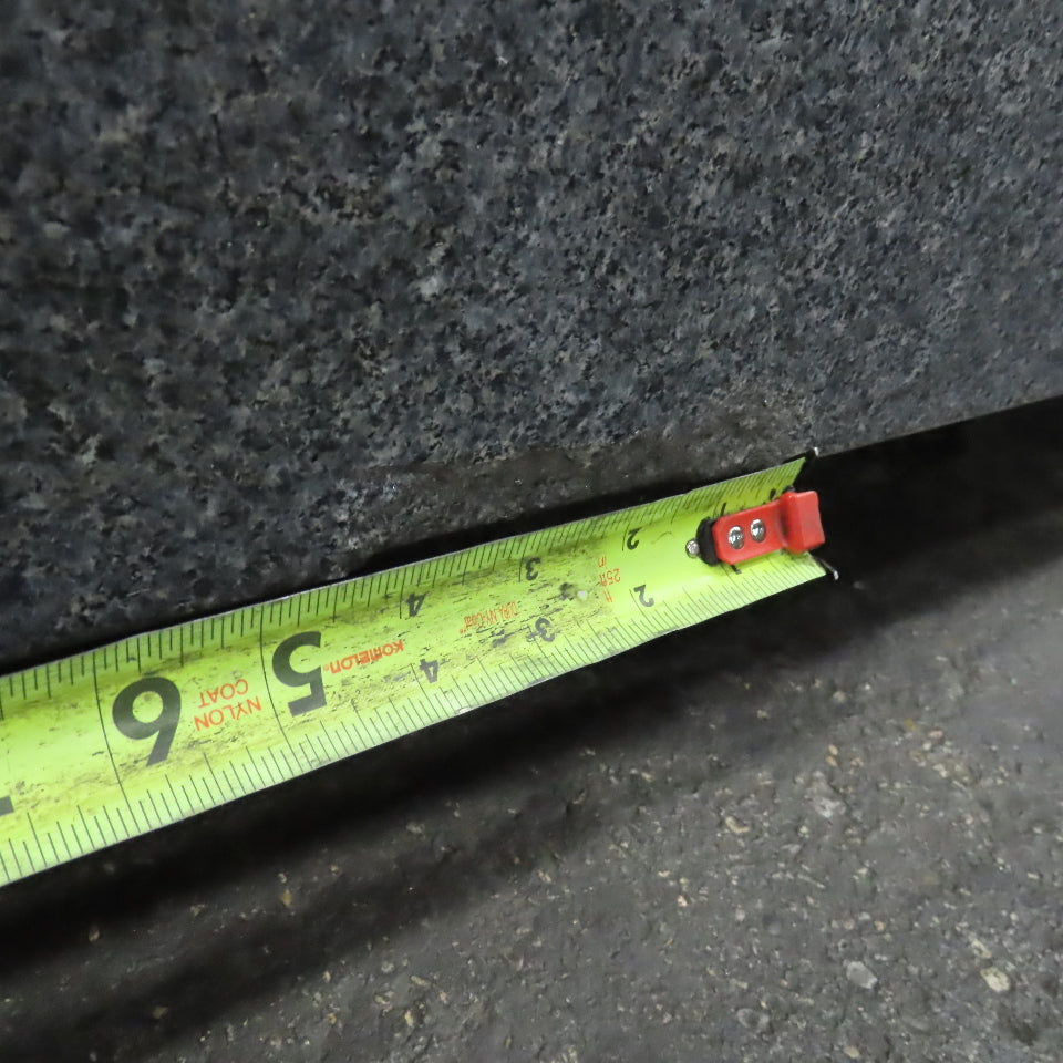 84" x 71" x 12" Thick Gray Granite Surface Plate Layout Jig Plate