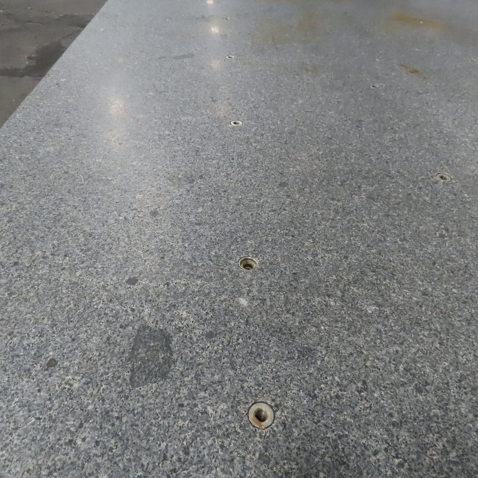 84" x 71" x 12" Thick Gray Granite Surface Plate Layout Jig Plate