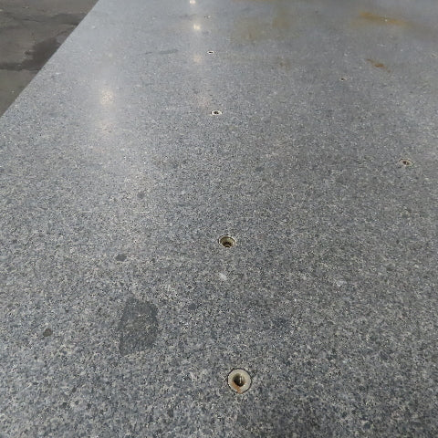 84" x 71" x 12" Thick Gray Granite Surface Plate Layout Jig Plate