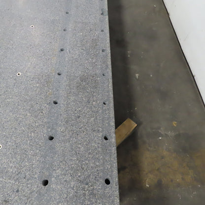 84" x 71" x 12" Thick Gray Granite Surface Plate Layout Jig Plate