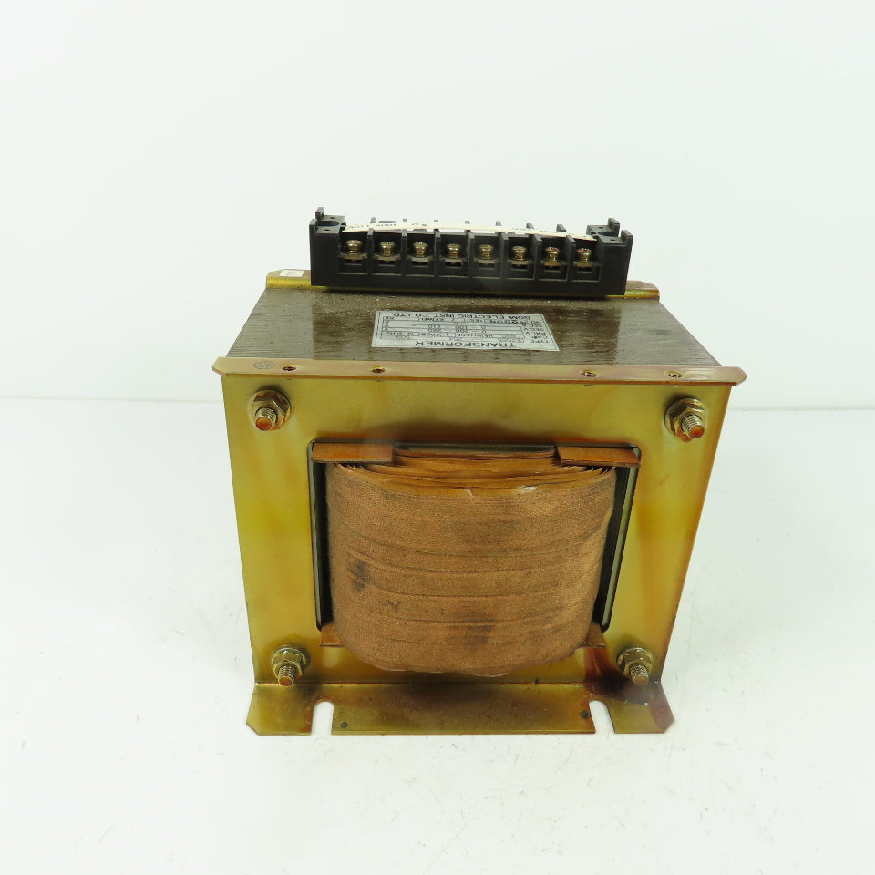 Gomi E2565-254-509 800VA Single Phase 1Ph Control Transformer HV 200-220 LV 100-110