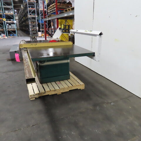Powermatic Model 72 12/14" Tilting Arbor Table Saw Arm Over Guard 208-440V 7.5HP